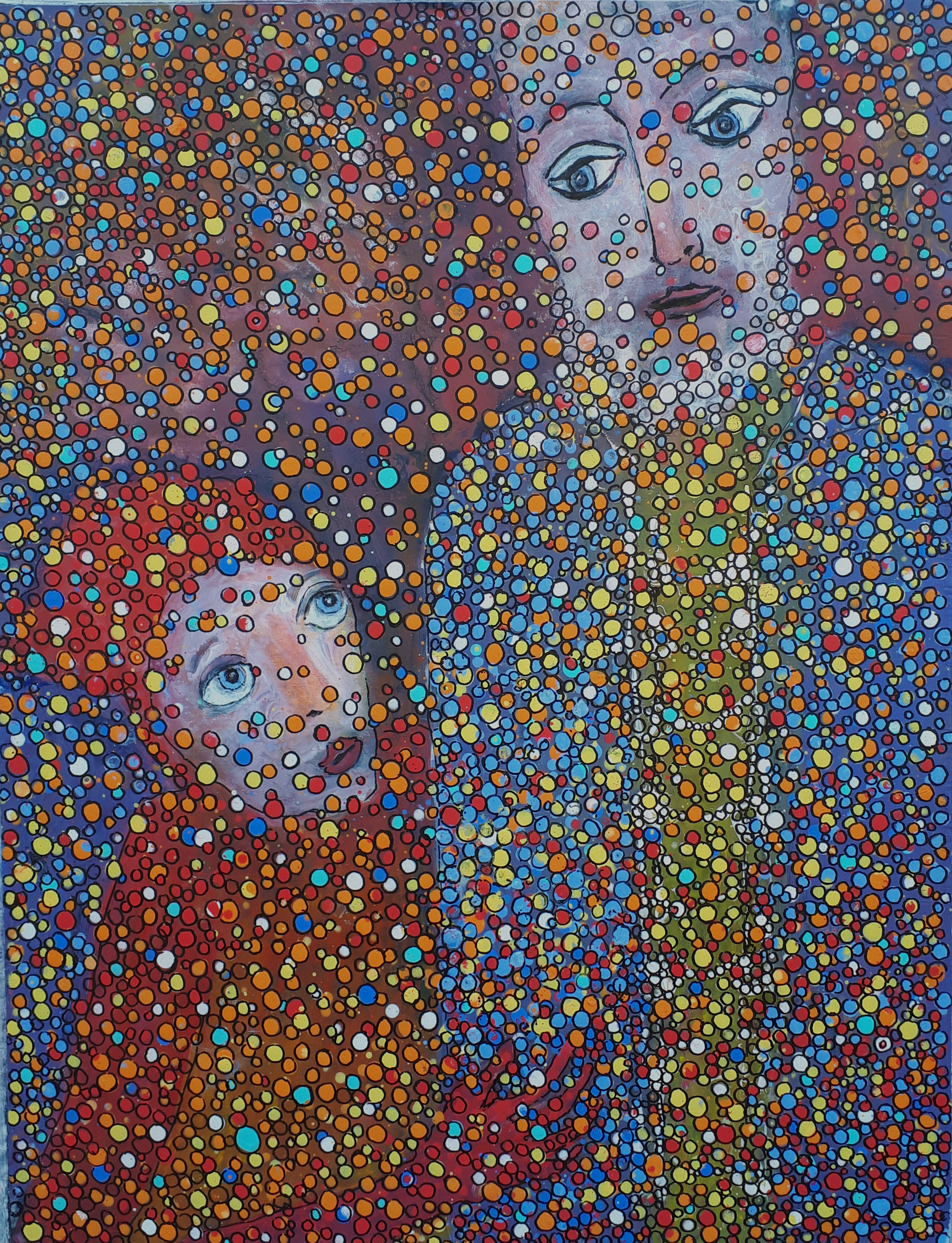 Kunst im Treppenhaus