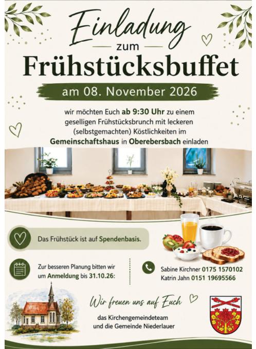 Frühstücksbuffet