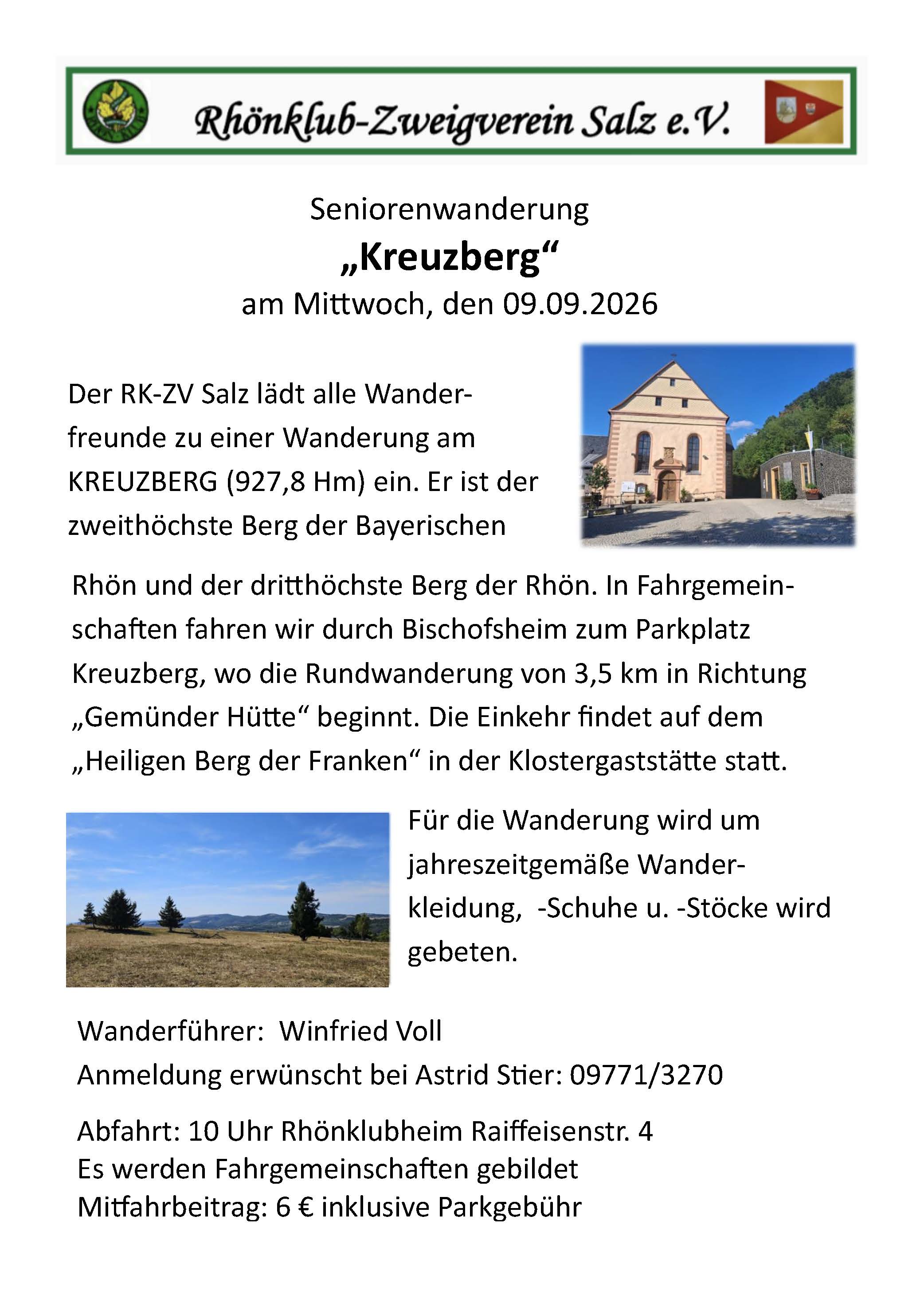 Seniorenwanderung