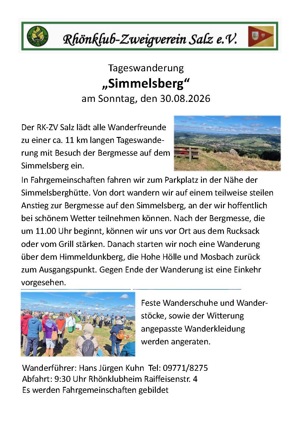 Wanderung auf dem „Gersfelder“