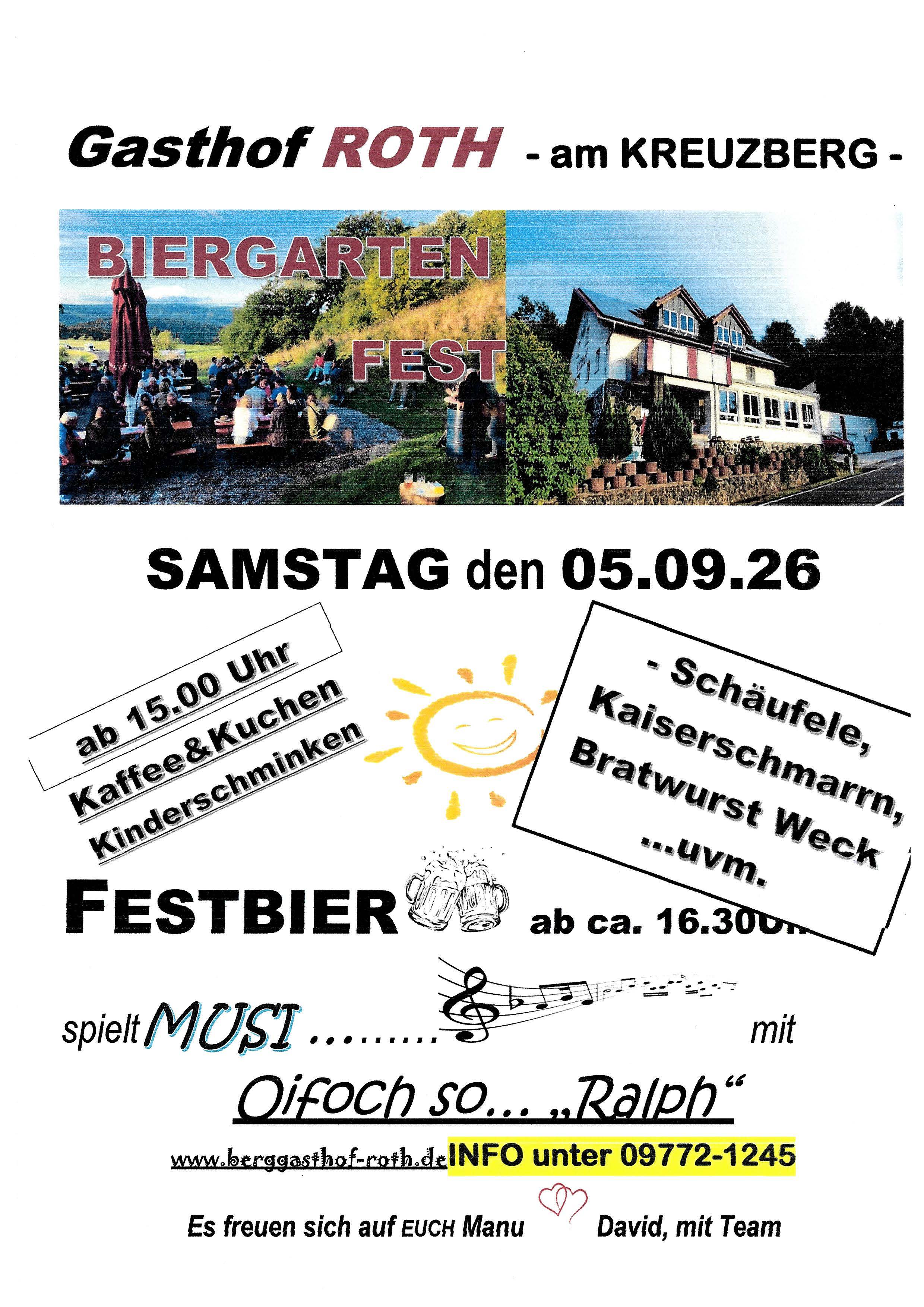 Biergartenfest
