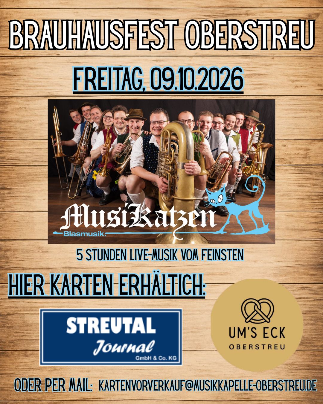 Blasmusik mit den MUSIKATZEN