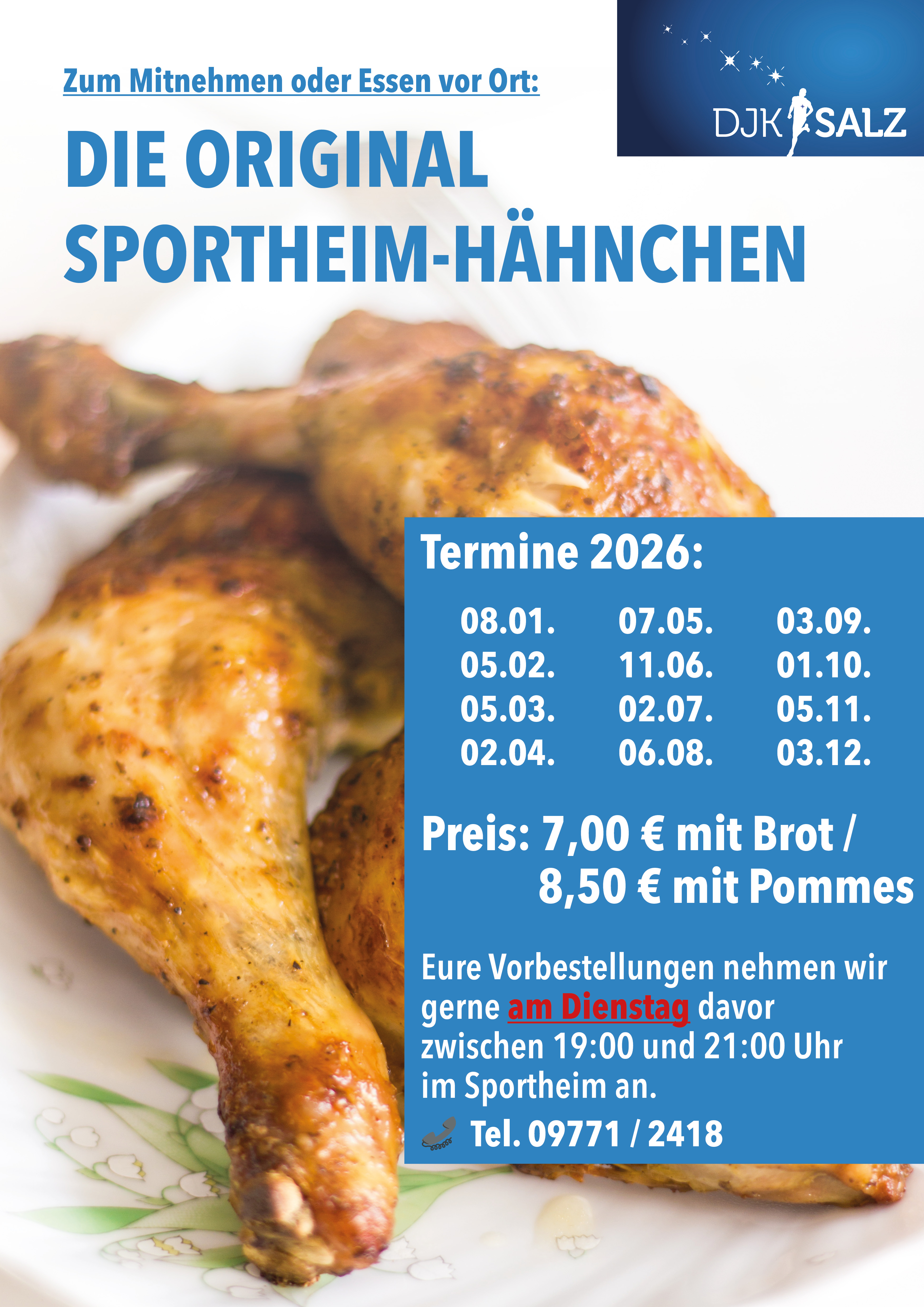 Original Sportheim-Hähnchen