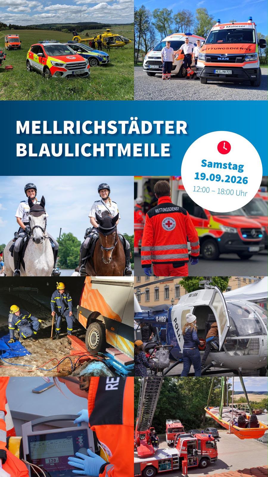 Mellrichstädter Blaulichtmeile