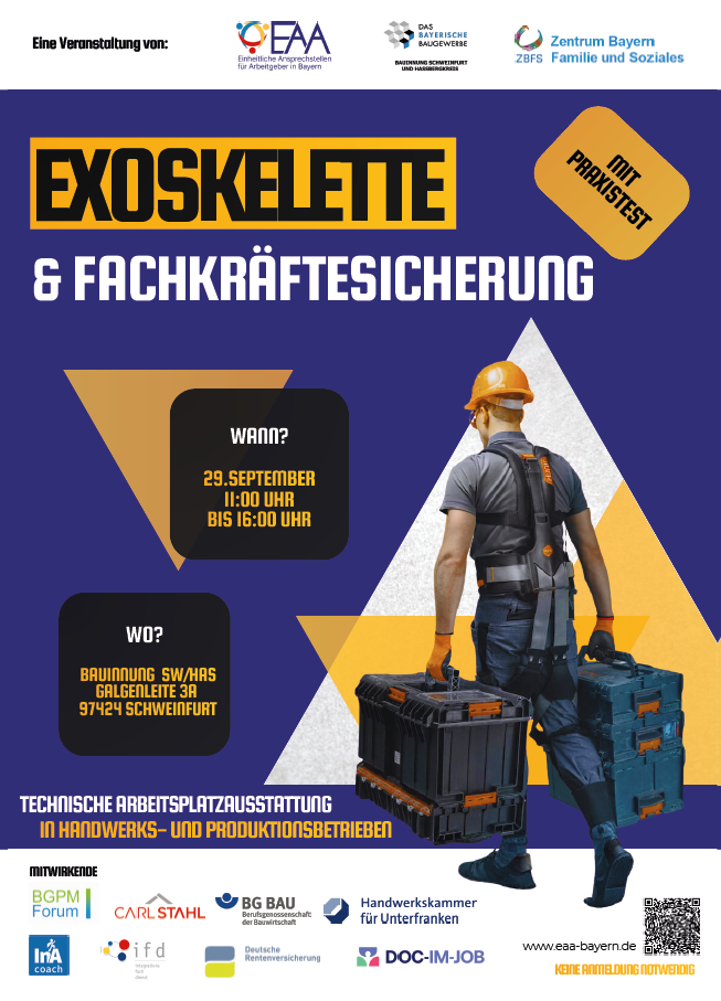 Exoskelette und Fachkräftesicherung