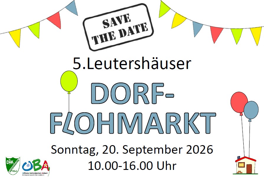 5. Leutershäuser Dorf-Flohmarkt