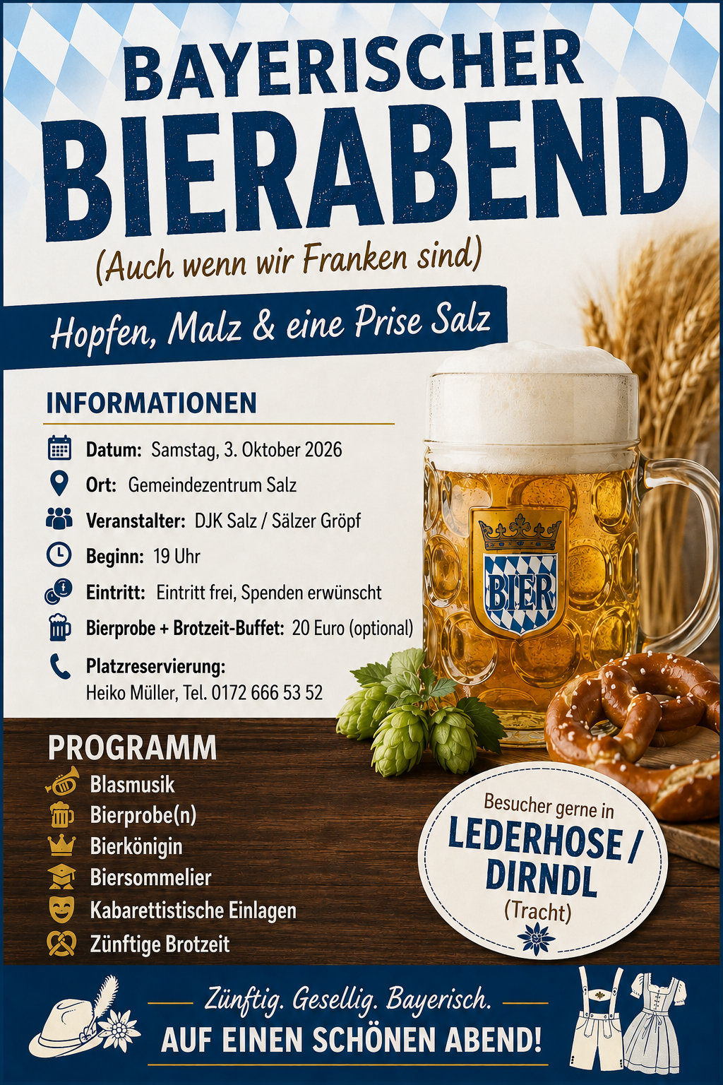 Bayerischer Bierabend